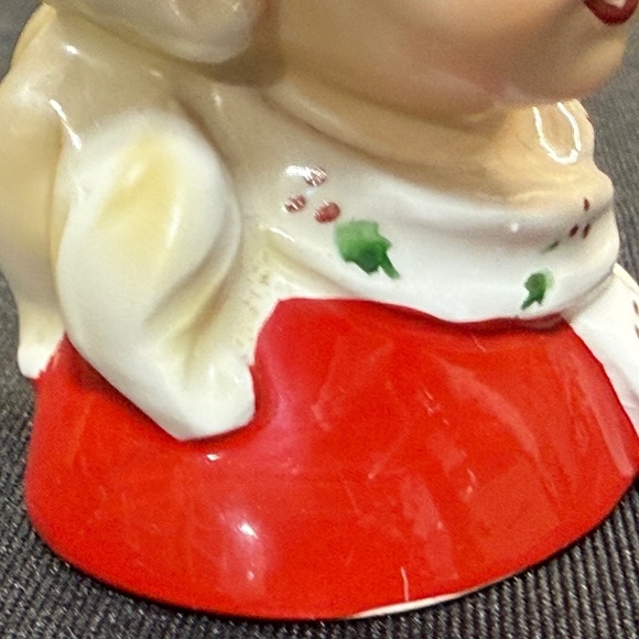 INARCO Vintage 1964 Christmas Young Girl Head Vase E1274 - Picture 11 of 14